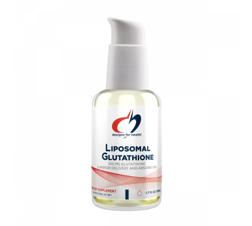 Липосомальный глутатион, Liposomal Glutathione, Designs for Health, 50 мл