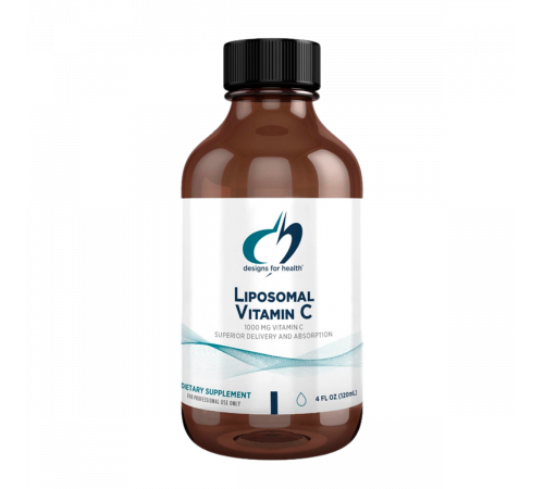 Липосомальный витамин С, Liposomal Vitamin C, Designs for Health, 120 мл