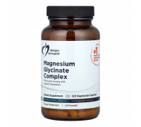 Комплекс глицината магния, Magnesium Glycinate Complex, Designs For Health, 120 вегетарианских капсул