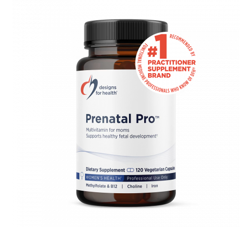 Комплекс для беременных Пренатал Про, Prenatal Pro, Designs For Health, 120 вегетарианских капсул