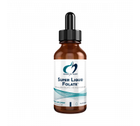 Фолат в жидкой форме, Super Liquid Folate, Designs For Health, 30 мл