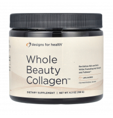 Коллаген, Whole Beauty Collagen, Design for Health, 180 g