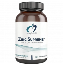 Цинк, 90 капсул, Zinc Supreme, Designs For Health, 90 капсул