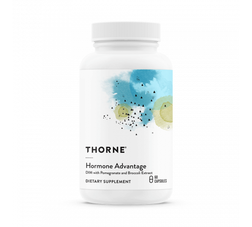 Добавка для поддержания гормонального баланса, Hormone Advantage (DIM Advantage), Thorne, 60 капсул