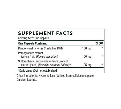 Добавка для поддержания гормонального баланса, Hormone Advantage (DIM Advantage), Thorne, 60 капсул