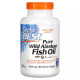 Чистый рыбий жир из дикой рыбы Аляски с AlaskOmega 1000 мг, Pure Wild Alaskan Fish Oil with AlaskOmega 1000 mg, Doctor's Best, 180 морских капсул