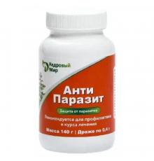 Драже на травах, Антипаразит, Кедровый мир, 140 г