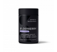 Комплекс бузины, Elderberry Complex, Sports Research, 60 капсул