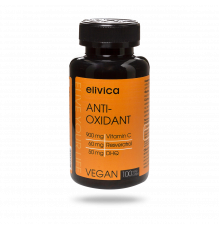 Антиоксидантный комплекс, Antioxidant, Elivica, 100 вегетарианских капсул