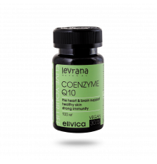 Коэнзим Q10, Coenzyme Q10, Elivica, 30 вегетарианских капсул