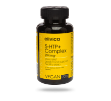 Комплекс Витаминов В с 5-Гидрокситриптофаном, 5-HTP + Complex, Elivica, 120 вегетарианских капсул