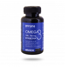 Омега-3, Omega-3, Elivica, 60 капсул
