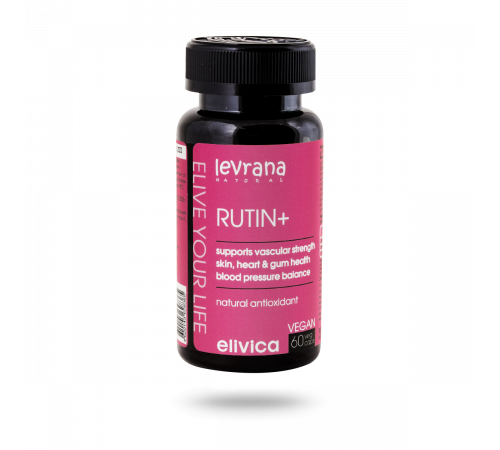 Рутин +, Rutin +, Elivica, 60 вегетарианских капсул капсул