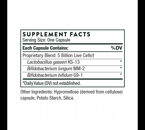 Пробиотик FloraMend Prime Probiotic, Thorne, 30 капсул