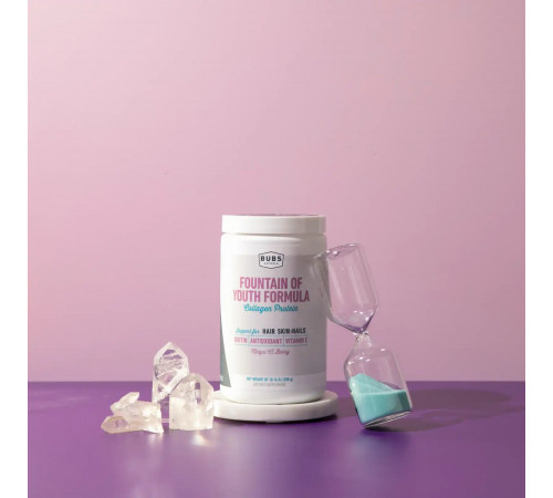 Комплекс коллагена с антиоксидантами, Fountain of Youth Formula, Bubs Naturals (288 g)