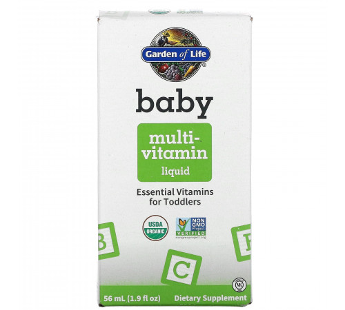Garden of Life, Baby, Multivitamin Liquid, 1.9 fl oz ( 56 ml)
