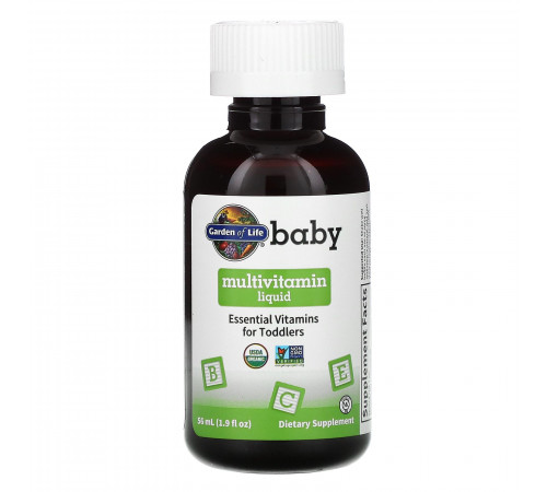 Garden of Life, Baby, Multivitamin Liquid, 1.9 fl oz ( 56 ml)