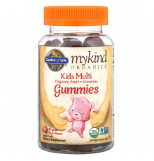 Детские мультивитамины, Kids Multi, Garden of Life, 120 веганских мармеладных мишек