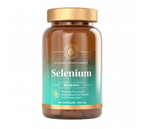 Селен 100 мкг, Selenium 100 mcg, Apotheka, 120 капсул