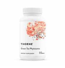 Фитосомы зелёного чая, Green Tea Phytosome, Thorne, 60 капсул