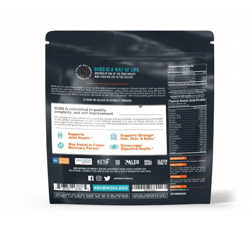 Коллагеновый протеин, Bubs Naturals, Collagen Protein, NSF certificate (283g)