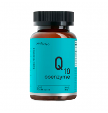 Коэнзим Q10, Coenzyme Q10, Leaf To Go, 60 капсул
