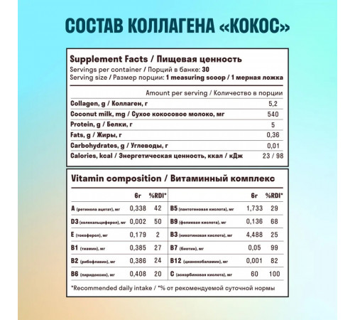 Ассорти Коллагена, Collagen Mango Berry Coconut, Leaf To Go, 3 упаковки