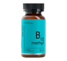 Витамин B12 Метилкобаламин, Vitamin B12, Leaf To Go, 60 таблеток