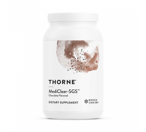 MediClear-SGS - Chocolate, МедиКлир-СЖС со вкусом шоколада, Thorne Research, 1083 г