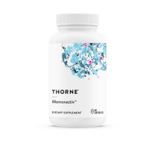 Добавка для поддержки когнитивных функций, Memoractiv, Thorne, 60 капсул