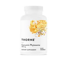 Комплекс с куркумином, Curcumin Phytosome (Meriva 500-SF), Thorne, 120 капсул