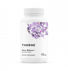 Комплекс для поддержки при симптомах менопаузы, Meta-Balance, Thorne, 60 капсул