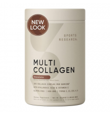 Мультиколлагеновый комплекс с шоколадным вкусом, Multi Collagen Complex Chocolate, Sports Research, 465 г