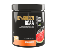 Аминокислотный комплекс БЦАА Арбуз, Golden BCAA Watermelon, Maxler, 210 г