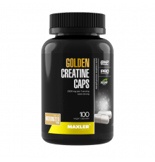 Креатин, 100% Golden Creatine Caps, Maxler, 100 вегетарианских капсул