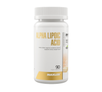 Альфа-Липоевая кислота, Alpha Lipolic Acid, Maxler, 90 вегетарианских капсул
