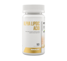 Альфа-Липоевая кислота, Alpha Lipolic Acid, Maxler, 90 вегетарианских капсул