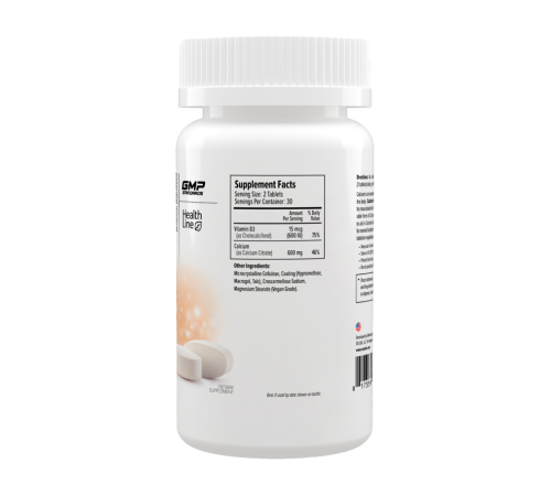 Цитрат Кальция с Витамином D3, Calcium Citrate + D3, Maxler, 60 таблеток