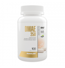 Диметиламиноэтанол ДМАЭ, DMAE 250, Maxler, 100 вегетарианских капсул