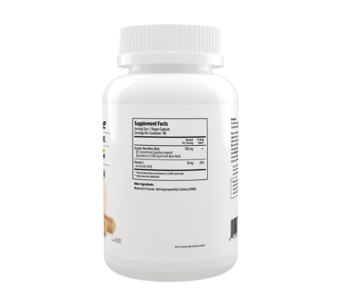 Мака, Maca 750, Maxler, 90 вегетарианских капсул