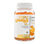Витамин C Апельсин, Vitamin C Orange, Maxler, 60 жевательных пастилок