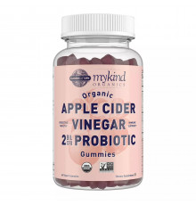 Жевательные мармеладки с органическим яблочным уксусом, Organics Apple Cider Vinegar Original, Garden of Life, 60 капсул