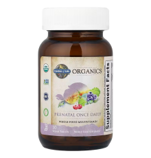 Мультивитамины для беременных, Garden of Life Organics Once Daily Prenatal, 30 веганских таблеток