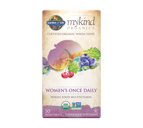Мультивитамины для женщин, Women's Once Daily, Garden of Life, 30 вегетарианских таблеток