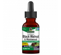 Экстракт черного ореха и полыни, Black Walnut & Wormwood Liquid Extract, Nature's Answer, 30 мл