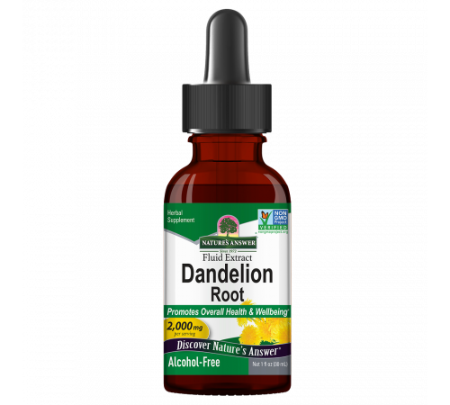 Экстракт кореня одуванчика, Dandelion Root, Nature's Answer, 30 мл