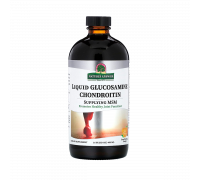 Жидкий глюкозамин и хондроитин, Liquid Glucosamine & Chondroitine, Nature's Answer, 480 мл