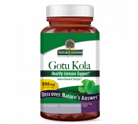 Готу Кола, Gotu Kola, Nature's Answer, 90 вегетарианских капсул