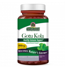 Готу Кола, Gotu Kola, Nature's Answer, 90 вегетарианских капсул