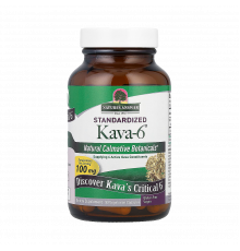 Кава-6, Kava-6, Nature's Answer, 90 вегетарианских капсул